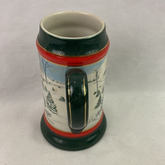 Vtg Budweiser Christmas 91 Susan Sampson Beerstein - Picture 5 of 7